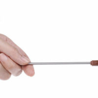 Силиконовая лопатка с термометром для шоколада