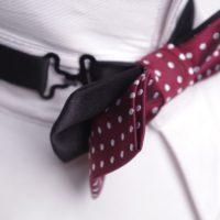 Мужская бабочка-галстук из полиэстера с узором 12х6 см