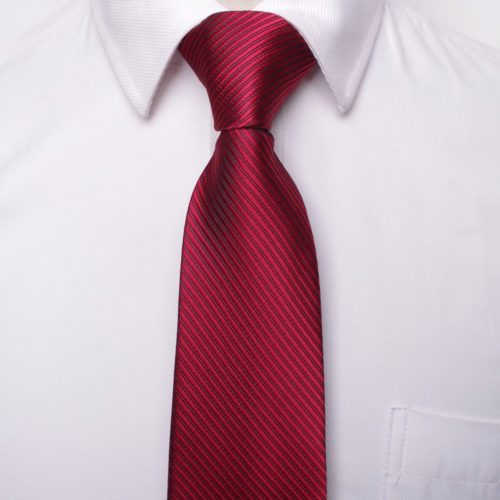 Мужской деловой галстук из полиэстера с узором 8 см