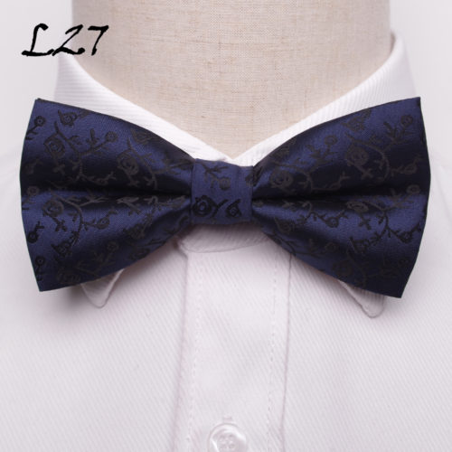 Мужская бабочка-галстук из полиэстера с узором 12х6 см