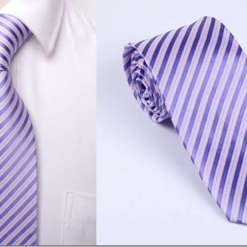 Мужской деловой галстук из полиэстера с узором 8 см