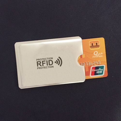 Чехол для банковских карт с RFID-блокировкой