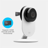 YI Home Camera Ip-камера видеонаблюдения 720 P 111° с функцией ночного видения