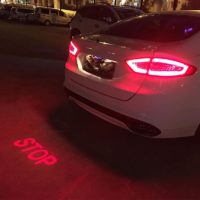 Лазерная проекция STOP для автомобиля