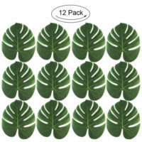 Искусственные тропические листья пальмы 12 шт. 35×29 см