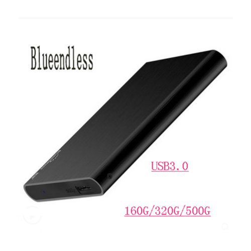 Blueendless внешний жесткий диск 80/120/160/250/320/500/640/750 ГБ или 1 ТБ HDD USB 3.0