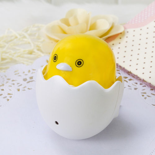 Светодиодный детский ночник в розетку Цыпленок в яйце