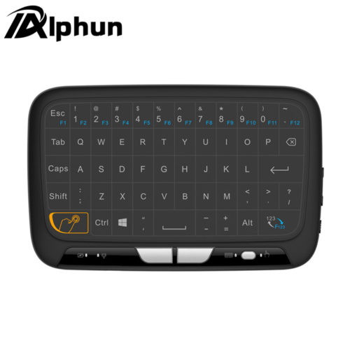 Alphun H18 Fly Air Mouse беспроводная клавиатура с сенсорной панелью