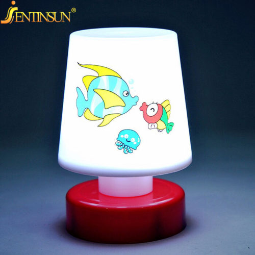 Светодиодный LED настольный ночник-лампа для мальчиков и девочек