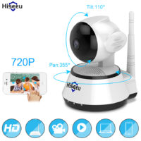 Hiseeu беспроводная Wi-Fi Ip-камера 720 P с функцией ночного видения и поддержкой карт памяти
