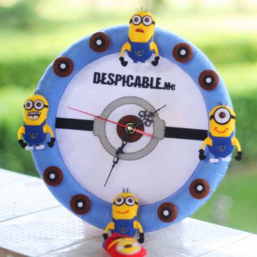 Фетровые настенные часы DIY набор рукоделия для детей