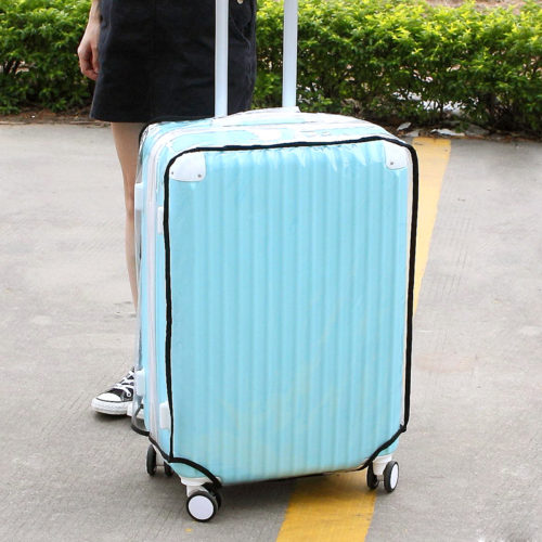 Водонепроницаемый прозрачный чехол на чемодан (разные размеры)