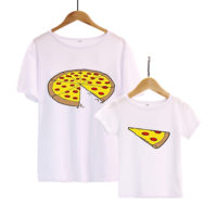 Прикольные одинаковые футболки с надписями для папы и сына