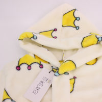 Недорогой детский махровый халат с капюшоном для девочки и мальчика