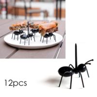 Шпажки в виде муравьев для канапе на праздничный стол 12 шт.