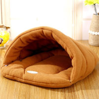 Теплый флисовый домик-кровать для домашних животных (собак, кошек)