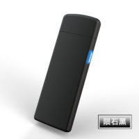 Электрическая ультратонкая сенсорная перезаряжаемая зажигалка со сканером отпечатка пальца с зарядкой от USB