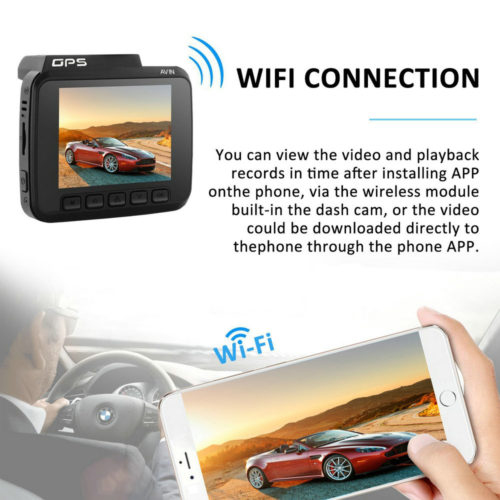 Azdome Gs63h автомобильный 4K видеорегистратор с Wi-fi, функцией ночного видения, GPS