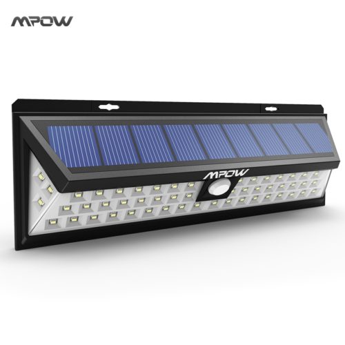 Mpow 54 Водонепроницаемый уличный светодиодный светильник-лампа на солнечных батареях