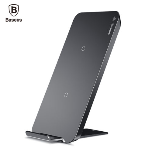 BASEUS QI Беспроводное универсальное зарядное устройство-подставка для Samsung, iPhone, Lumia, LG