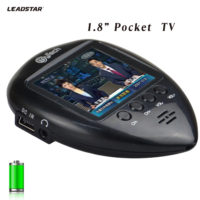 LEADSTAR портативный карманный телевизор 1.8″ с FM Радио и часами
