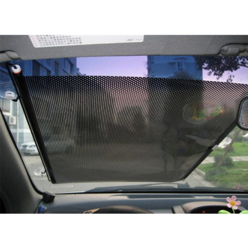 Автомобильная рулонная сетчатая защитная шторка на переднее и боковые окна 40 x 60 см