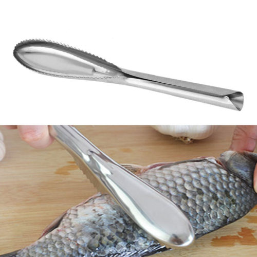 Купить Скребок приспособление из нержавеющей стали для чистки рыбы от .