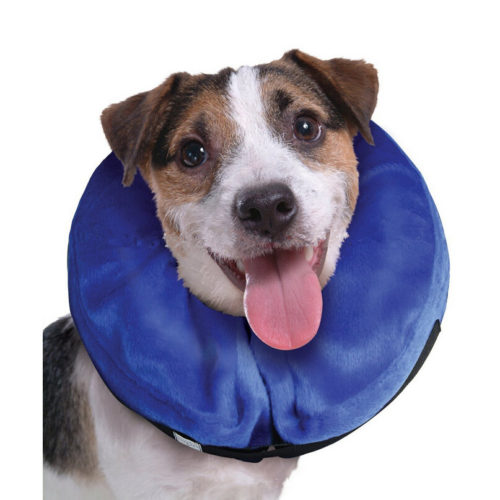 Надувной защитный воротник для собак и кошек (чтобы питомцы не лизали раны или швы после операции)