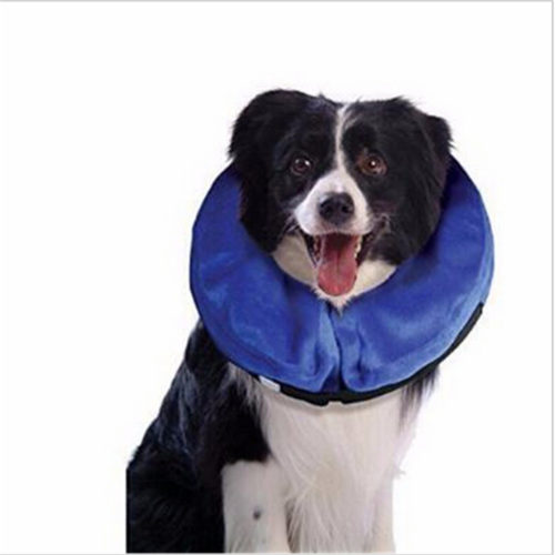 Надувной защитный воротник для собак и кошек (чтобы питомцы не лизали раны или швы после операции)