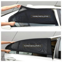 Защитные сетки на окна автомобиля 2 шт.