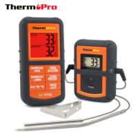 Thermopro tp-08 беспроводной двухканальный термометр (Система контроля температуры гриля)