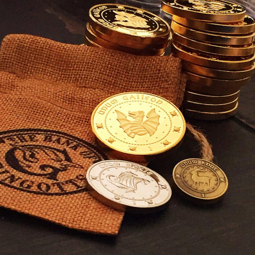 Сувенирные монеты банка Гринготтс