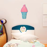 Светодиодный ночник в виде мороженого в детскую комнату