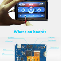 Сенсорный дисплей 3.5” NEXTION для Arduino