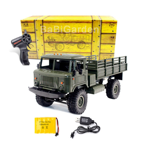 Wpl b-24 gaz-66 грузовик-внедорожник на дистанционном радиоуправлении