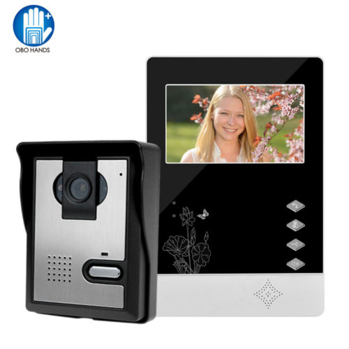 OBO HANDS XSL-V43D11 видеодомофон с камерой, звонком и ЖК-дисплеем 4.3″
