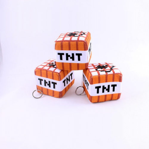 Брелок куб динамит TNT Minecraft
