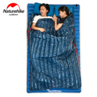 Сверхлегкий (570 г) спальный мешок с наполнителем из гусиного пуха NatureHike