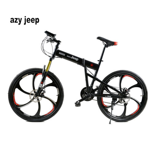 Велосипед Azy Jeep 26″ складной горный с дисковыми колесами, 21 скорость