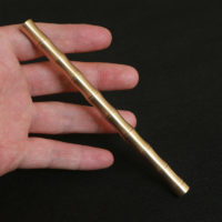 Латунная шариковая ручка в виде стебля бамбука