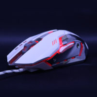 ZUOYA Профессиональная проводная компьютерная игровая мышь с подсветкой, 6 кнопок, 3200 точек на дюйм