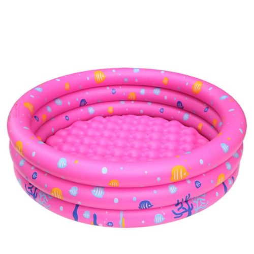 Детский надувной бассейн с мягким надувным дном (80, 100, 130, 150 см в диаметре)