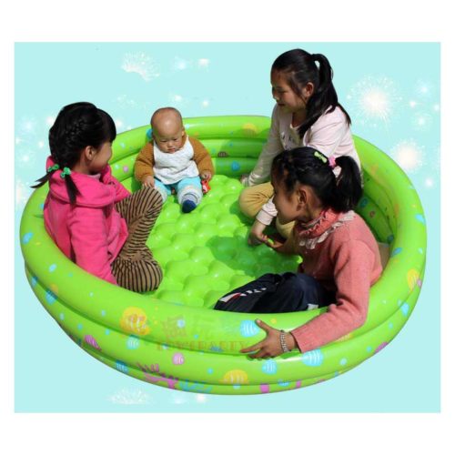 Детский надувной бассейн с мягким надувным дном (80, 100, 130, 150 см в диаметре)
