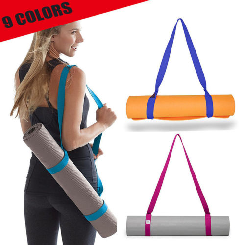 Плечевой ремень для переноски коврика для йоги или фитнеса