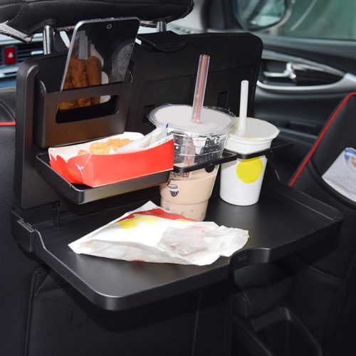 Универсальный складной автомобильный обеденный стол на заднее сиденье