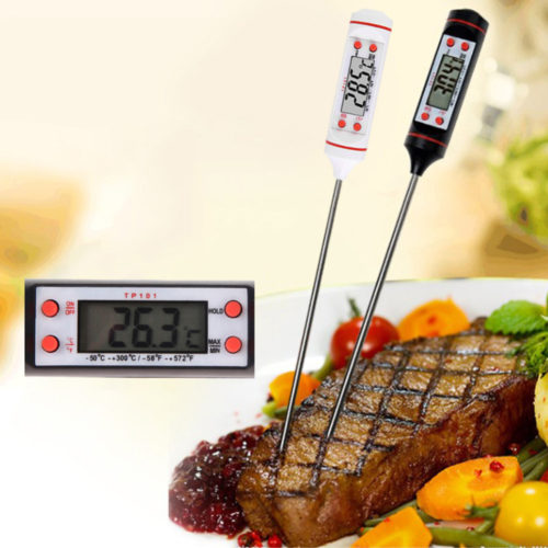 Цифровой термометр со щупом иглой для барбекю
