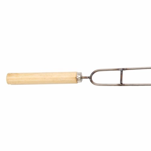 Шампур шпилька двойной с деревянной ручкой 6 шт.