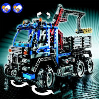 Конструктор Тягач-вездеход Decool 3331 (аналог LEGO Technic 8273) 805 деталей