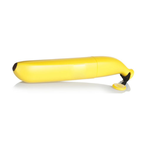 Складной желтый зонт в виде банана