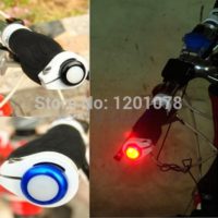 Заглушки на руль велосипеда со светодиодом